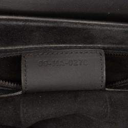 Pre Owned Dior Black Ultra Matte Calfskin Saddle Bag
