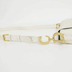 Pre Owned Christian Dior Saddle Soft Mini Shoulder Bag