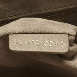 Pre Owned Dior Beige Archicannage Leather Medium Essential Tote