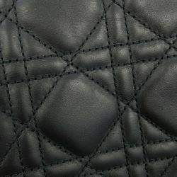 Pre Owned Dior Two Jules Tote Bag Black Calf Leather Size Large