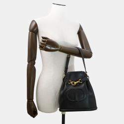 Pre Owned Christian Dior Dior C'Est Sedior Medium Handbag Black