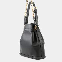 Pre Owned Christian Dior Dior C'Est Sedior Medium Handbag Black