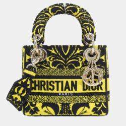 Pre Owned Christian Dior Lady D-Light Mini Handbag