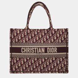Pre Owned Oblique Book Tote Bag