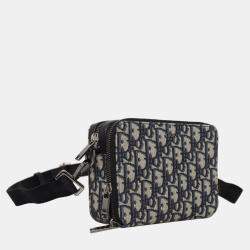 Pre Owned Oblique Zipped with Strap Pouch Crossbody Bag
