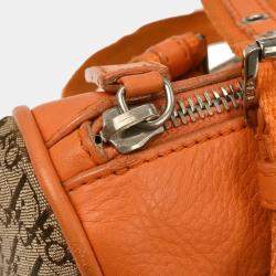 Pre Owned Christian Dior Beige Trotter Handbag