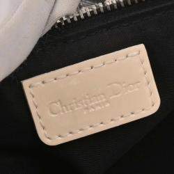 Pre Owned Christian Dior Black PVC Trotter Saddle Handbag