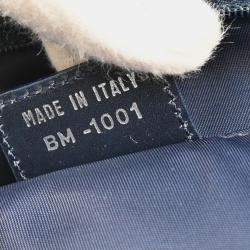 Pre Owned Christian Dior Navy Trotter Handbag