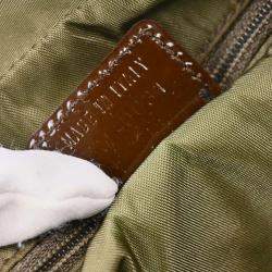 Pre Owned Christian Dior Camouflage Shoulder Bag