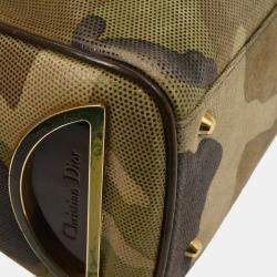 Pre Owned Christian Dior Camouflage Shoulder Bag