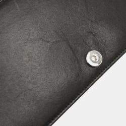 Pre Owned Christian Dior Black Lambskin Lady Dior Cannage Shoulder