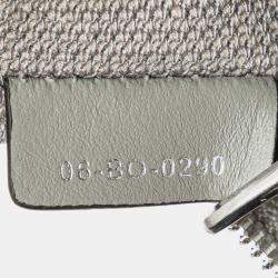 Pre Owned Dior Grey Oblique Canvas Diortravel Vanity Case