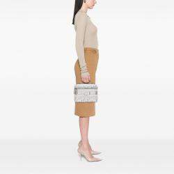Pre Owned Dior Grey Oblique Canvas Diortravel Vanity Case
