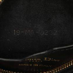 Pre Owned Dior Black Micro Lambskin Cannage Dior Vibe Satchel