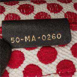 Pre Owned Dior Red Medium Dioramour Book Tote