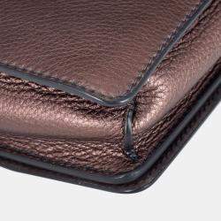 Pre Owned Dior Brown Medium J'Adior Chain Flap