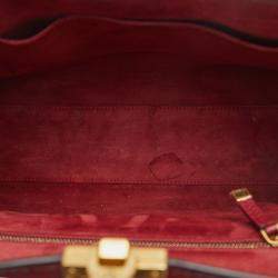 Pre Owned Dior Red DiorAddict Top Handle Bag