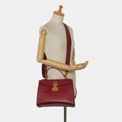 Pre Owned Dior Red DiorAddict Top Handle Bag