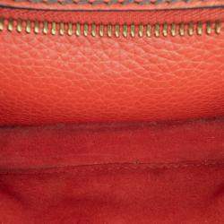 Pre Owned Dior Red Leather JAdior Camera Bag