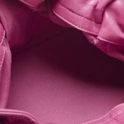 Pre Owned Dior Pink Cannage Leather Le Trente Shoulder Bag
