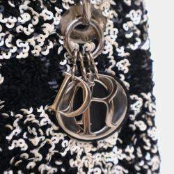 Pre Owned Dior Medium Sequins Lady Dior