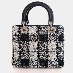Pre Owned Dior Medium Sequins Lady Dior
