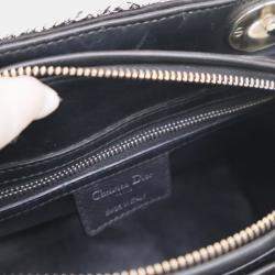 Pre Owned Dior Medium Sequins Lady Dior