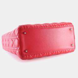 Pre Owned Dior Medium Lambskin Lady Dior