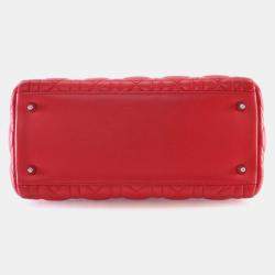 Pre Owned Dior Medium Lambskin Lady Dior