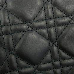 Pre Owned Christian Dior Toujours Black Leather Large Handbag 