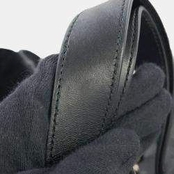 Pre Owned Christian Dior Toujours Black Leather Large Handbag 
