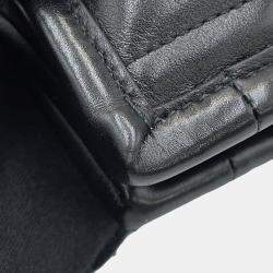 Pre Owned Christian Dior  Black Leather  Archi Cannage Essential Tote