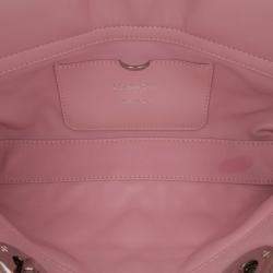 Pre Owned Dior Pink Medium Lambskin Cannage Lady D Joy