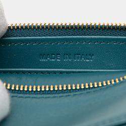 Pre Owned Dior Blue Medium Calfskin DiorDouble Chain Bag