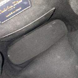 Pre Owned Dior Navy Blue Fabric C'EST DI Medium Bag