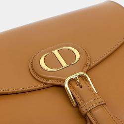 Pre Owned Dior Gold Leather Medium Bobby Bag 