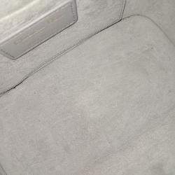 Pre Owned Dior Grey Leather Travel Vanity Small