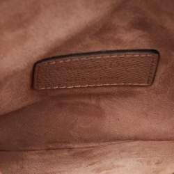 Pre Owned Dior Beige Leather Saddle Convertible Belt Bag