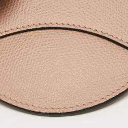 Pre Owned Dior Beige Leather Saddle Convertible Belt Bag