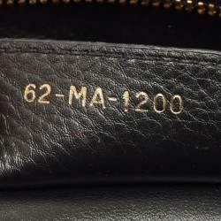 Pre Owned Dior Black Cannage Leather Small Caro Shoulder Bag