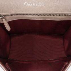 Pre Owned Dior Pink Medium Grained Calfskin Diorama Flap