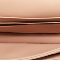 Pre Owned Dior Rose des Vents Cannage Leather Mini My Dior Top Handle Bag