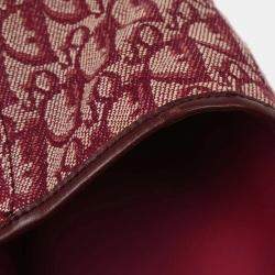 Pre Owned Christian Dior Bordeaux Trotter Tote Bag