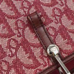 Pre Owned Christian Dior Bordeaux Trotter Tote Bag