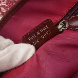 Pre Owned Christian Dior Bordeaux Trotter Tote Bag