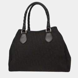 Pre Owned Christian Dior Black Lovely Trotter Tote Bag