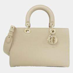 Pre Owned Christian Dior Lady D-Sire Medium Handbag