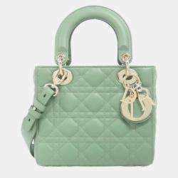 Pre Owned Christian Dior My Abcdior Lady Small Handbag
