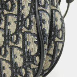 Pre Owned Christian Dior Dior Oblique Saddle Shoulder Bag