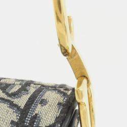 Pre Owned Christian Dior Dior Oblique Saddle Shoulder Bag